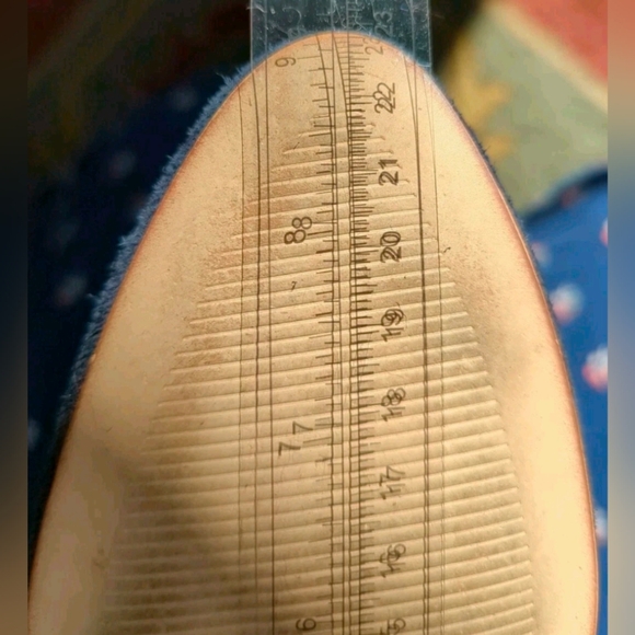 Gorgeous Blue Suede Boots 8 1/2 Covered Wedge Heel - Picture 12 of 12